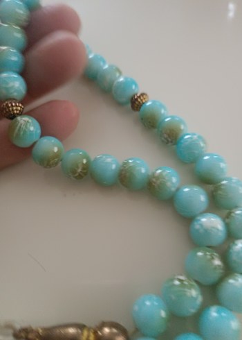 Turkuaz Bohem Erkek Tesbih - Görsel 7