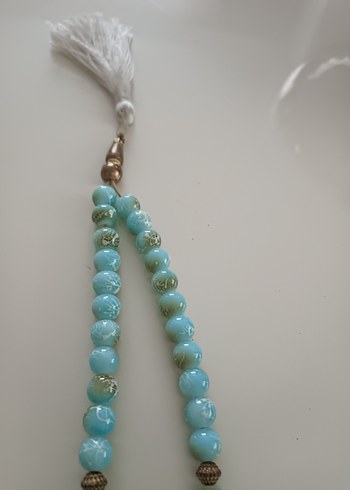 Turkuaz Bohem Erkek Tesbih - Görsel 6