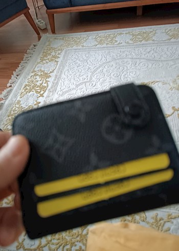 Kilitli Siyah Deri Kadın Cüzdanı - Görsel 6