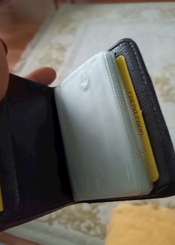 Kilitli Siyah Deri Kadın Cüzdanı - Görsel 7