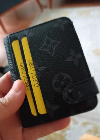 Kilitli Siyah Deri Kadın Cüzdanı - Görsel 10