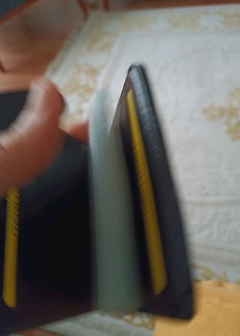 Kilitli Siyah Deri Kadın Cüzdanı - Görsel 8