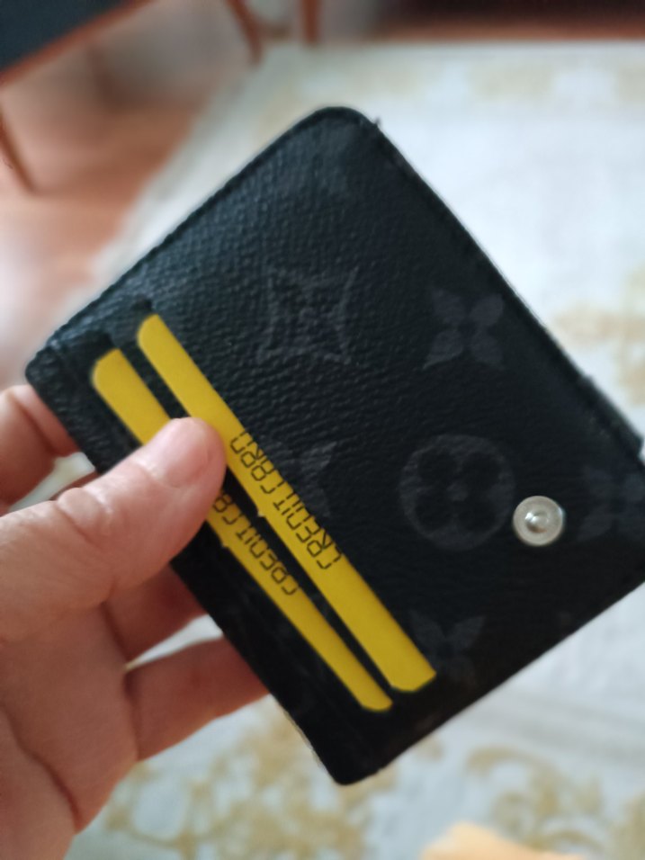 Kilitli Siyah Deri Kadın Cüzdanı - Görsel 2