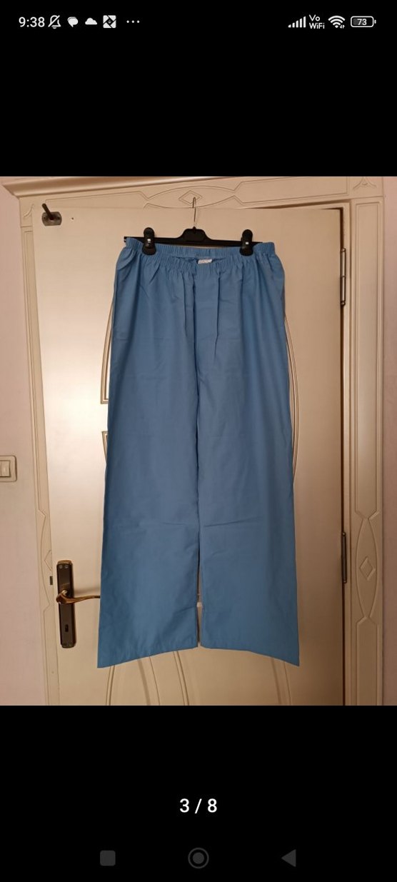 Diger Mavi Düğmeli Erkek Pijama Takımı - Görsel 2