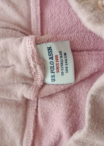 U.S Polo Assn. Kadın Pembe Rahat Kesim Eşofman Altı10/11 yasa uygun