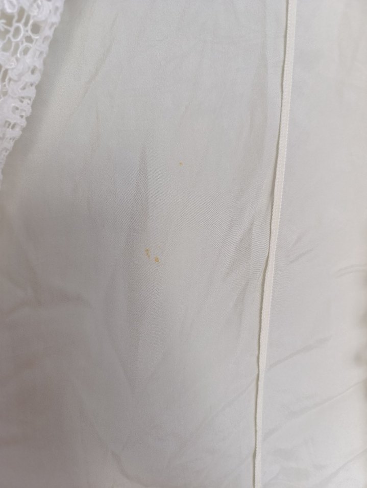 Bohem Uzun Beyaz Kadın Sabahlık - Görsel 4