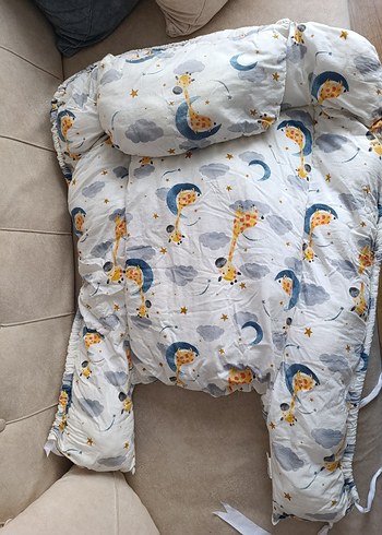 Baskılı Çok Renkli Bebek Uyku Seti - Görsel 2