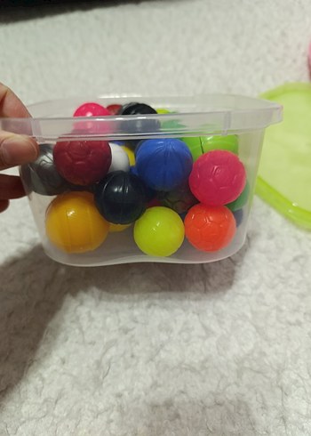 Renkli Mini Toplar Seti - Görsel 3