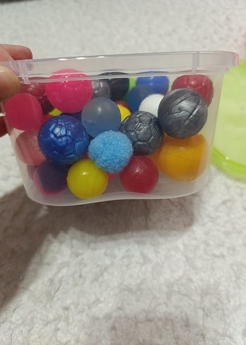 Renkli Mini Toplar Seti - Görsel 2