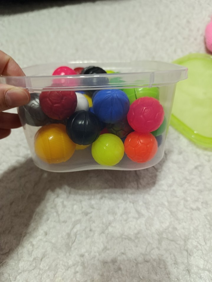 Renkli Mini Toplar Seti - Görsel 3