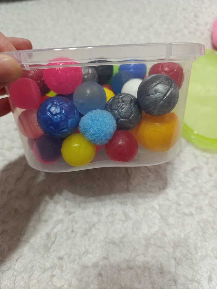 Renkli Mini Toplar Seti - Görsel 2