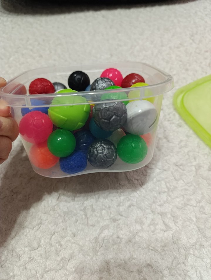 Renkli Mini Toplar Seti - Görsel 4