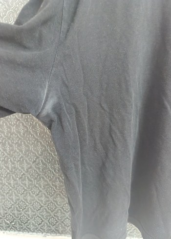 Siyah Baskılı kadın Tişört - Görsel 3