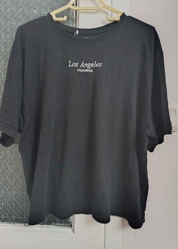 Siyah Baskılı kadın Tişört - Görsel 2