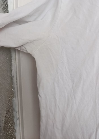 Beyaz Pamuklu Erkek Baskılı Tişört - Görsel 4