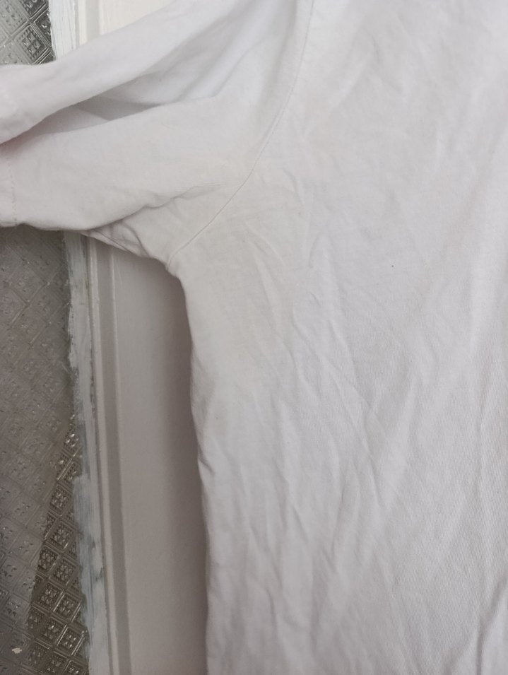 Beyaz Pamuklu Erkek Baskılı Tişört - Görsel 4