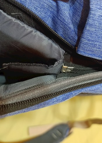 Mavi Baskılı Bebek Çantası - Görsel 5