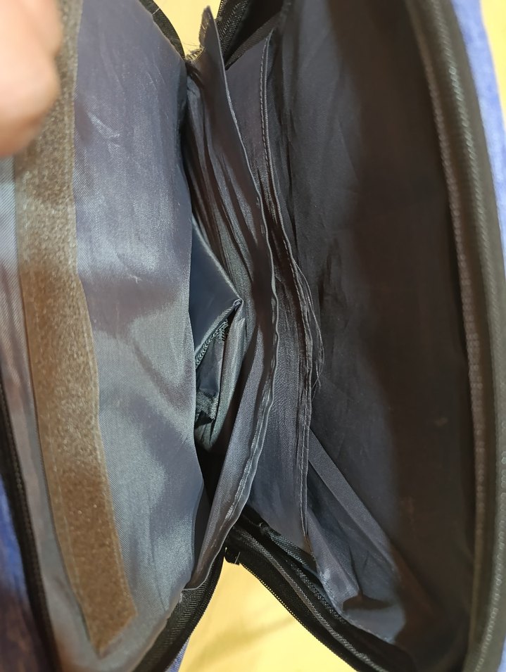 Mavi Baskılı Bebek Çantası - Görsel 3