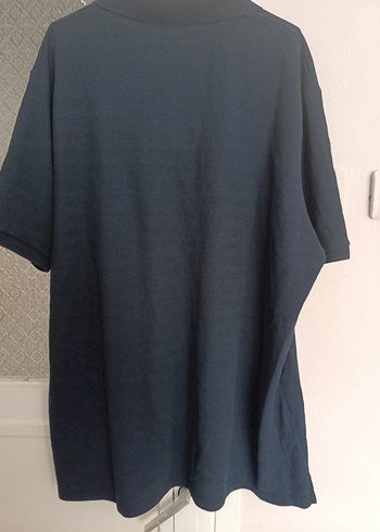 Lacivert Fermuarlı Kısa Kollu Polo Tişört - Görsel 3