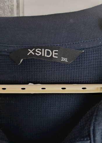 Lacivert Fermuarlı Kısa Kollu Polo Tişört - Görsel 2