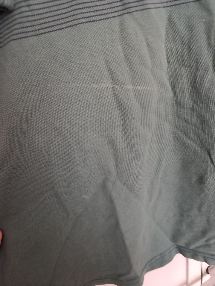 Düğmeli Yeşil Pamuklu Erkek Polo Tişört - Görsel 4