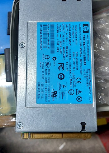 HP 460W Güç Kaynağı Ünitesi - Gri - Görsel 3