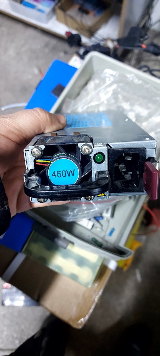 HP 460W Güç Kaynağı Ünitesi - Gri - Görsel 2