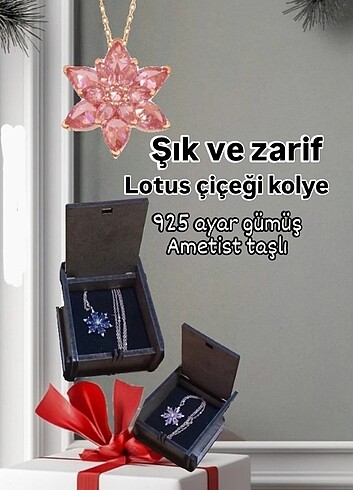 Lotus çiçeği kolye ????