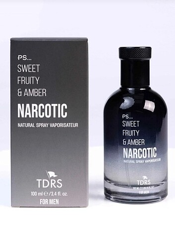 TDRS Narcotic 100 ml erkek parfüm 