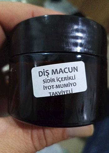 Sidir İçerikli Bitkisel Diş Macunu - Görsel 3