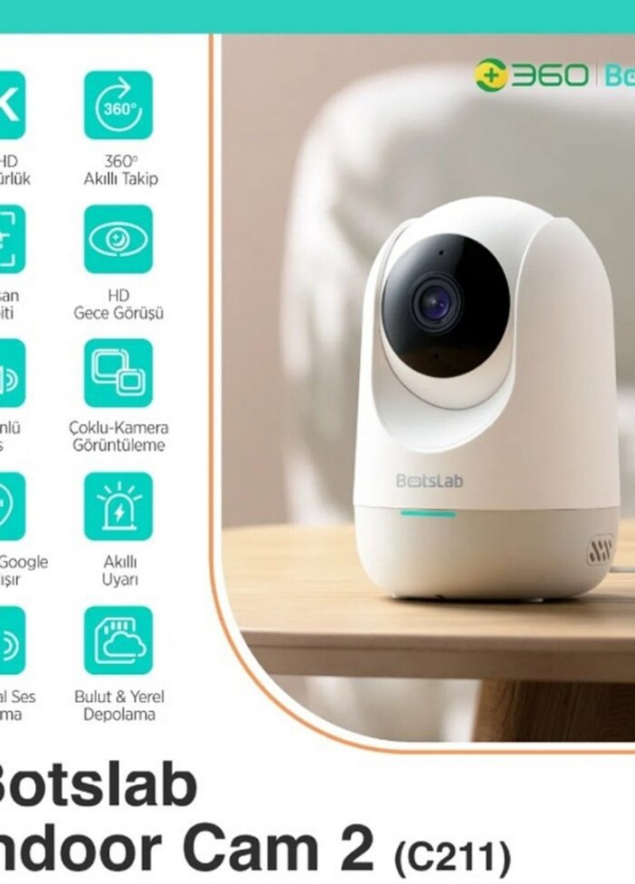 botslab wifi kamera - Görsel 3