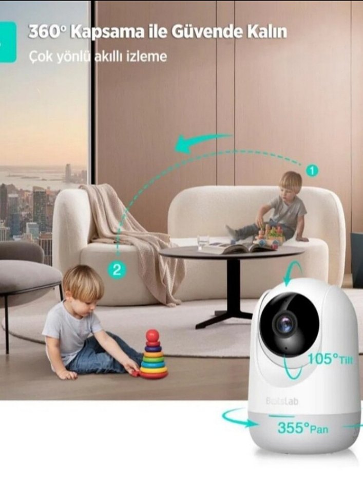 botslab wifi kamera - Görsel 4