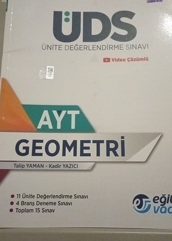 AYT Geometri Ünite Değerlendirme Sınavı