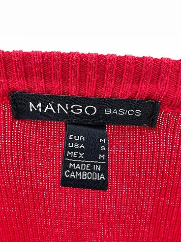 m Beden kırmızı Renk Mango Kısa Elbise %70 İndirimli.