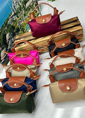Beden haki Renk Longchamp askılı çanta