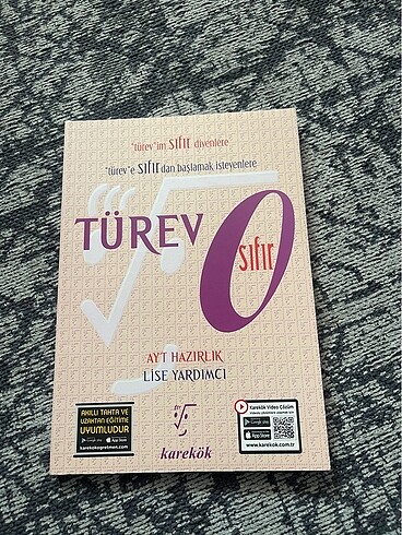 karekök türev sıfır