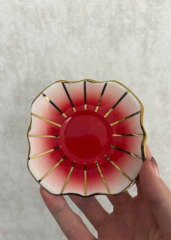 İthal El Boyama TEKLİ Kahve Fincanı - Görsel 11