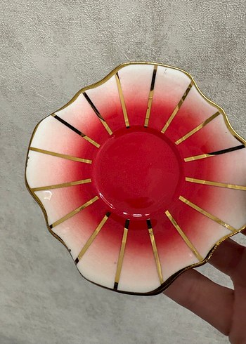 İthal El Boyama TEKLİ Kahve Fincanı - Görsel 16