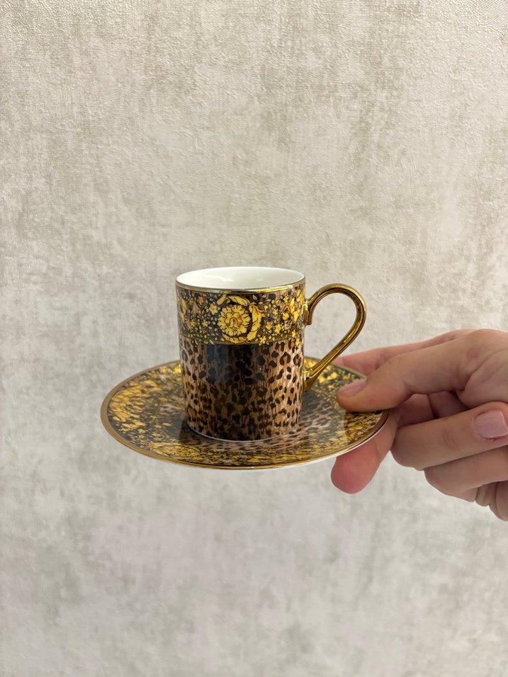 İthal Minimal Hatalı Tekli Kahve Fincanı - Görsel 3