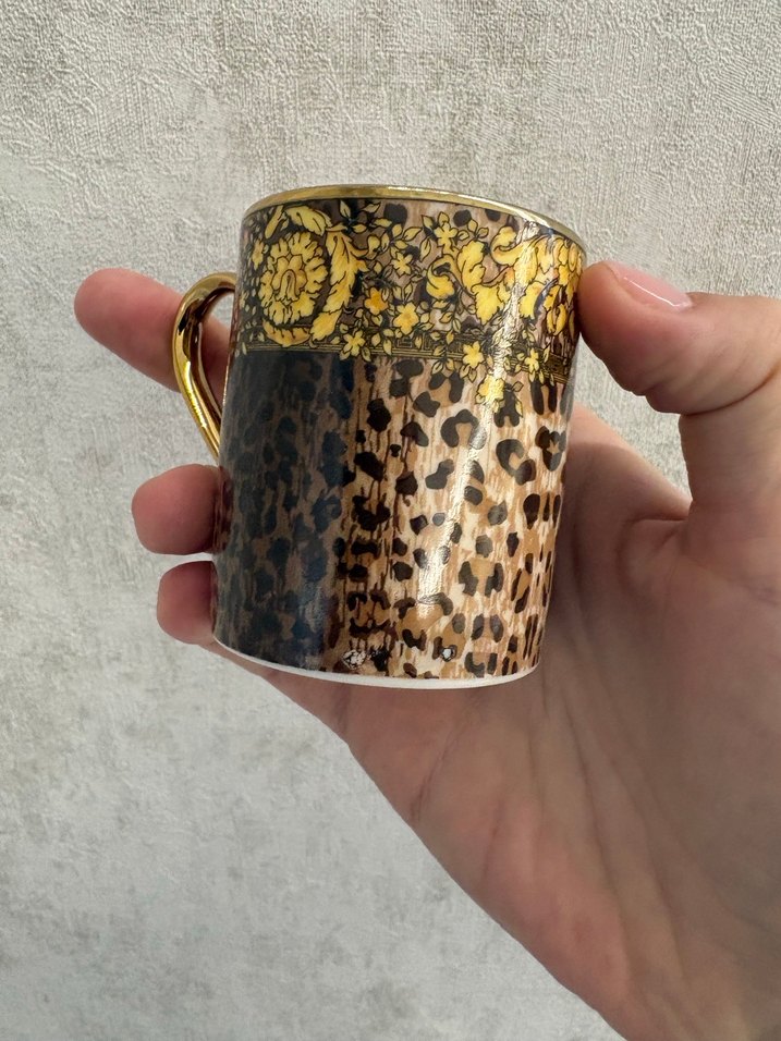 İthal Minimal Hatalı Tekli Kahve Fincanı - Görsel 5