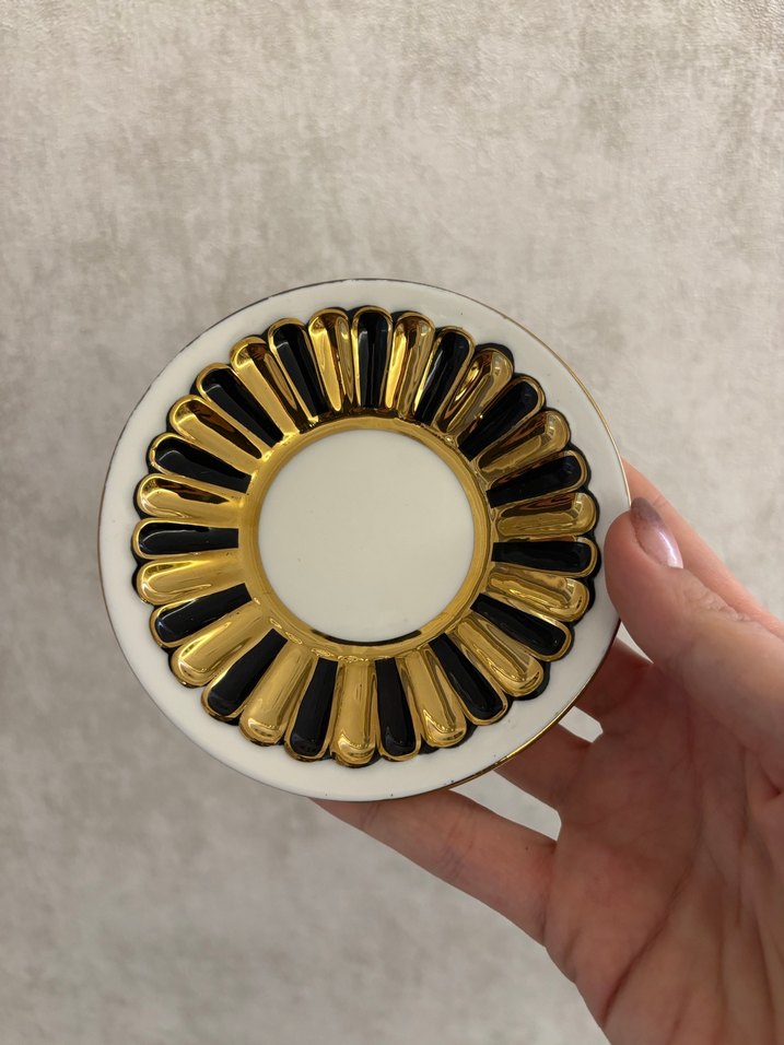 İthal El Boyama Tadında TEKLİ Kahve Fincanı - Görsel 3