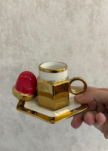 İthal Minimal Hatalı TEKLİ Kahve Fincanı - Görsel 3