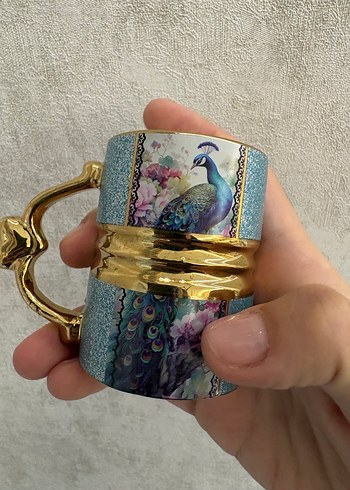 İthal TEKLİ Minimal Hatalı Kahve Fincanı - Görsel 5