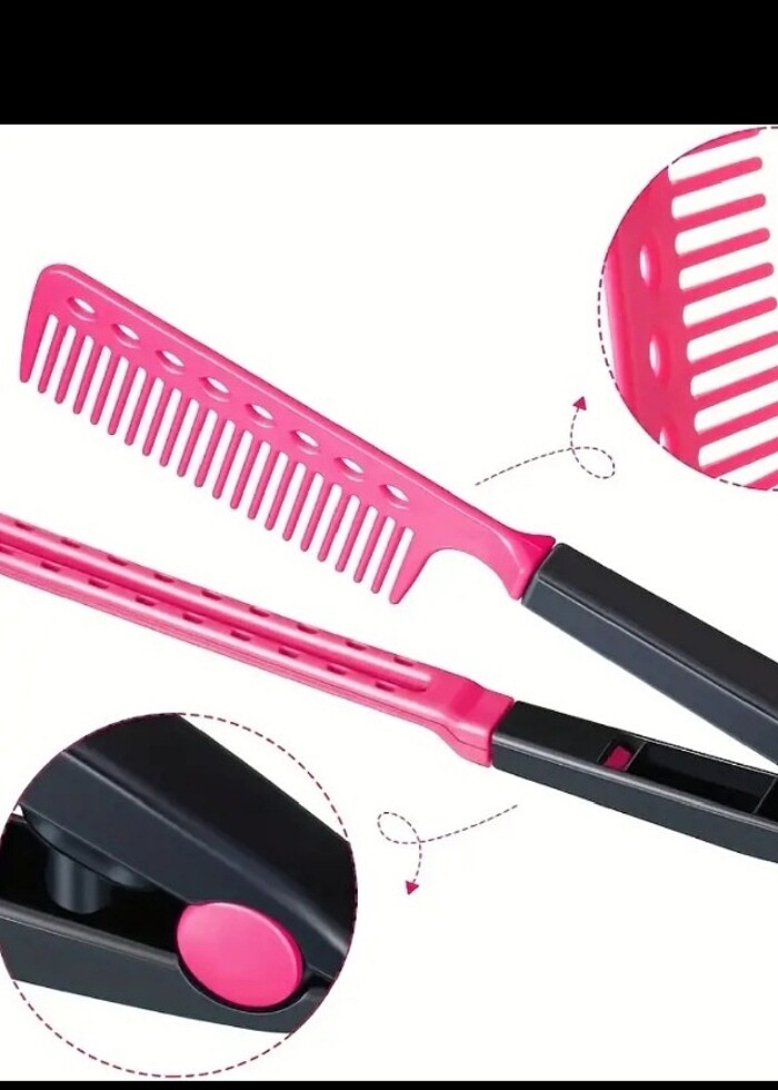 PEMBE SAÇ FIRÇASI - Görsel 5