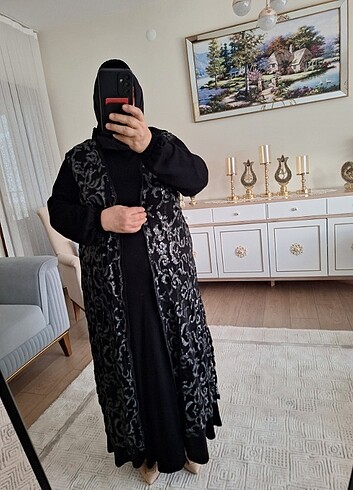 Diğer ÖNÜ TAŞLI UZUN ELBİSE