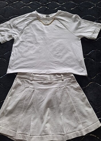 TİŞORT VE ŞORTLU MİNİ ETEK - Görsel 8