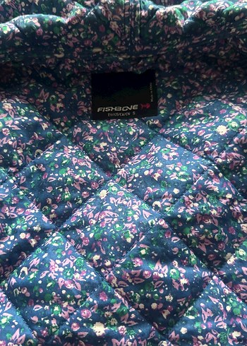 Kadın Mavi Düğmeli Midi Ceket - Görsel 4