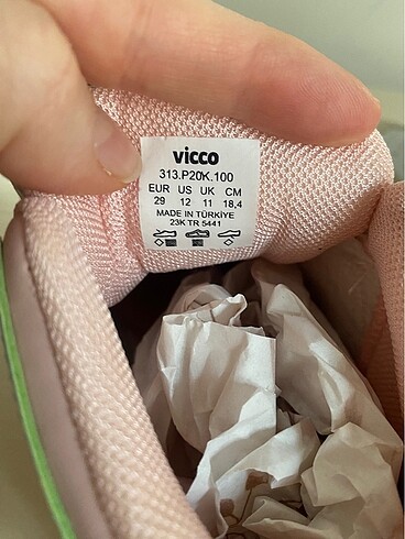 29 Beden beyaz Renk Vicco çocuk ayakkabısı boots