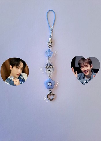 Tasarımcı Stray Kids Sürpriz Paket + Wolfchan Telefon Charmı