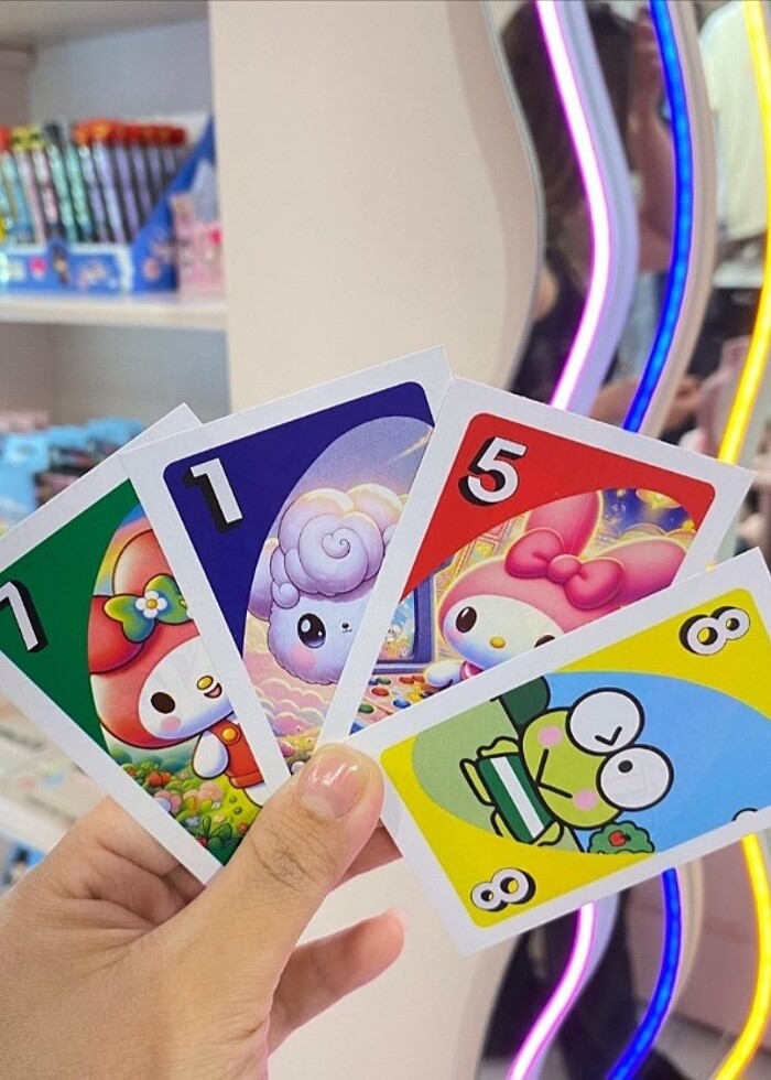 Sanrio Kuromi Uno Kart Oyunu Y2K - Görsel 5